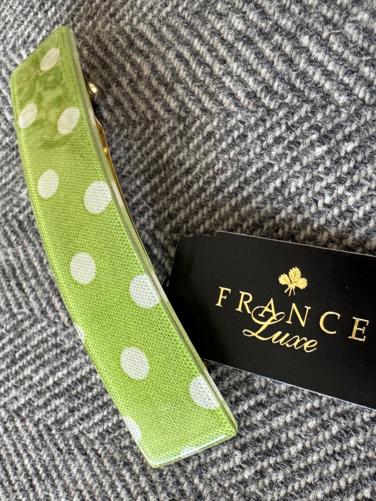 Nwt, France Luxe Rectangle Barrette With The Best French Clip — image 2 of 5